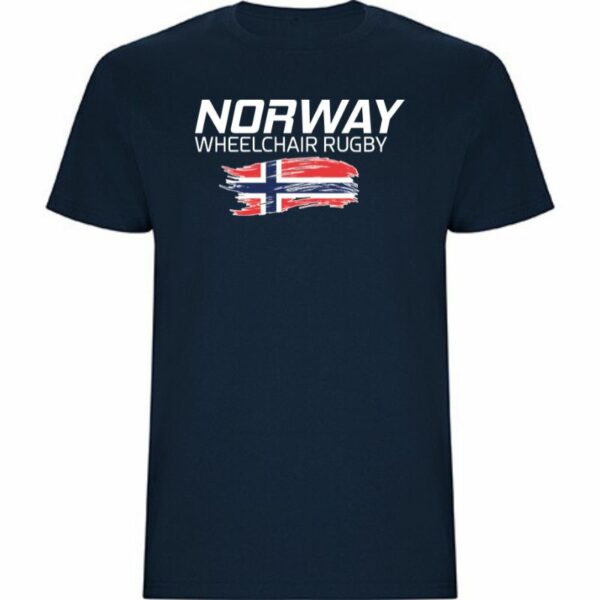 Norway Wheelchair Rugby t-skjorte